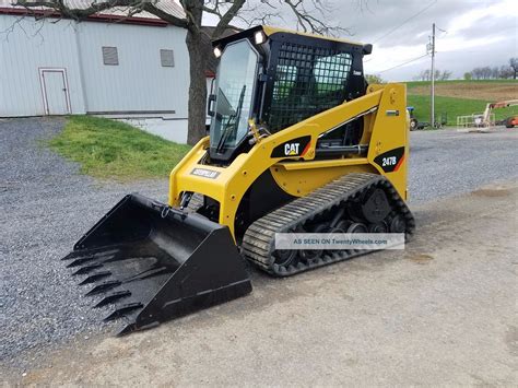 track 61 hp hydraulic 545512 caterpillar 247b skid steer|Caterpillar 247B Series 2 Multi Terrain Loader .